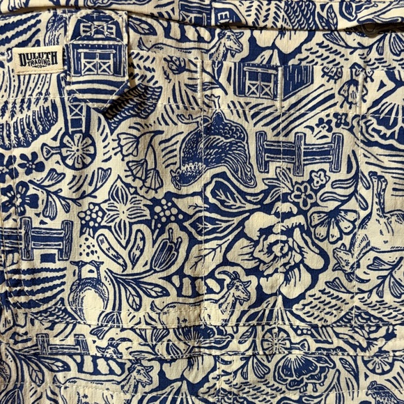 Duluth Trading Co Women’s Heirloom Gardening Short Overalls - Picture 4 of 4